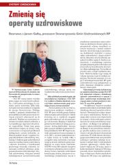 Fakty Magazyn Gospodarczy: Zmienią się operaty uzdrowiskowe