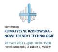 „Klimatyczne uzdrowiska – nowe trendy i technologie”