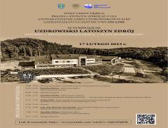 Plakat-sympozjum Latoszyn Zdroj