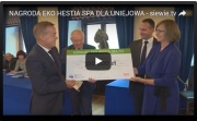 Telewizja Siewie.tv: NAGRODA EKO HESTIA SPA DLA UNIEJOWA
